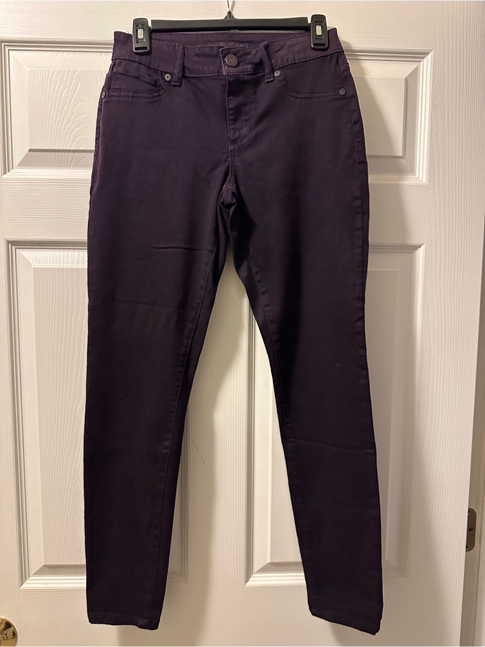 Women's Maurice’s Skinny Jeans in Eggplant Purple - Size S